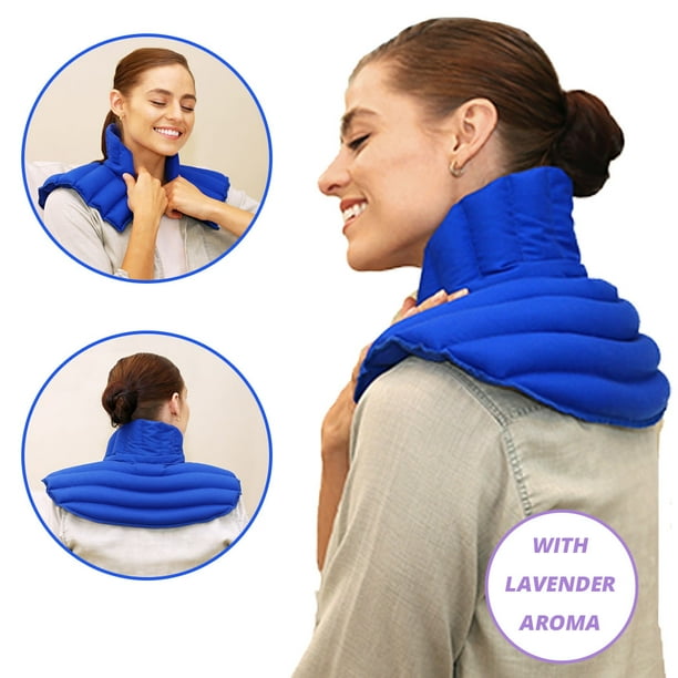 My Heating Pad for Neck and Shoulder Plus Microwavable & Reusable