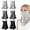 Dark, variant on 6 Pcs UV Sun Protection Face Mask with Neck Coverage UPF 50+ Face Shield Breathable Design for Outdoor Activities