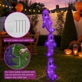 thumbnail image 3 of Magotan Halloween Decorations 3ft Halloween Ghost Decor Pre-Lit 65 LED Purple Light Halloween Cute Ghost Outdoor Decor for Garden Yard Home Party, 3 of 7