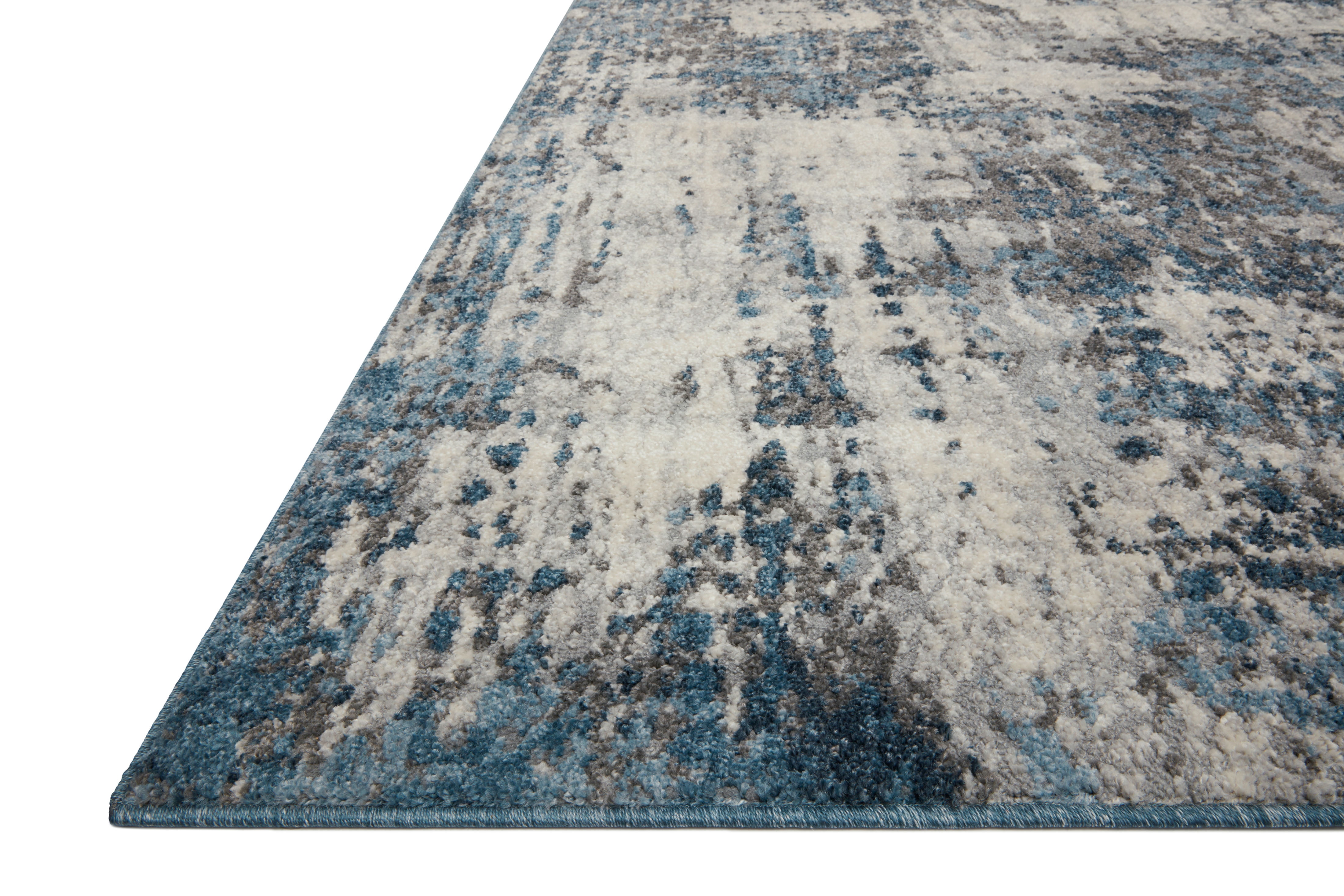 Loloi Austen AUS-01 Abstract Natural / Ocean Area Rug 3'-11" x 5'-7"