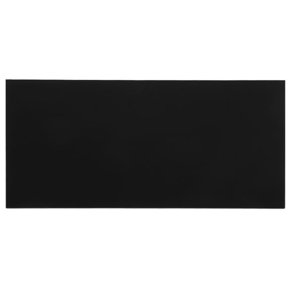 FOMIYES Black Acrylic Sheet for DIY Crafts with Mirror Effect Sturdy and 100x200mm