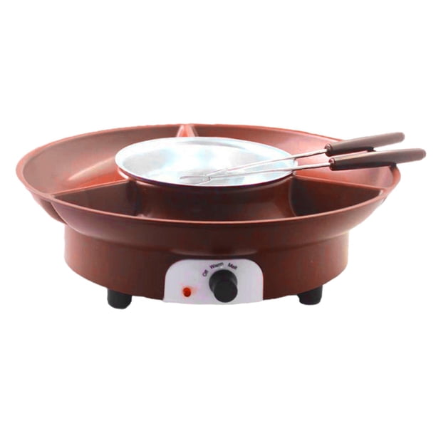 Kits de fondue de chocolate para el hogar, olla para fondue de queso, práctico juego eléctrica para Fondue, para Festival, boda, Picnic,