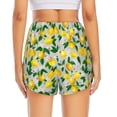 thumbnail image 4 of Fotbe Lemon1 Womens High Waist Running Shorts Athletic Workout Quick Dry Shorts for Women with Pockets Gym Yoga Summer Shorts-X-Large, 4 of 9
