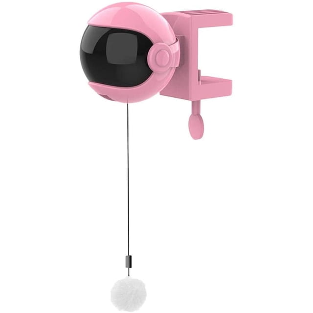 Electric Cat Toy, Funny Cat Ball Automatic Lifting Spring Bar Toy Ball Interactive Funny Pet Toy