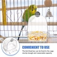 thumbnail image 3 of Shisuyan Cage Mounting Bird Feeder Simple Structure 1Set 4.3X3.1X5.5in, 3 of 9