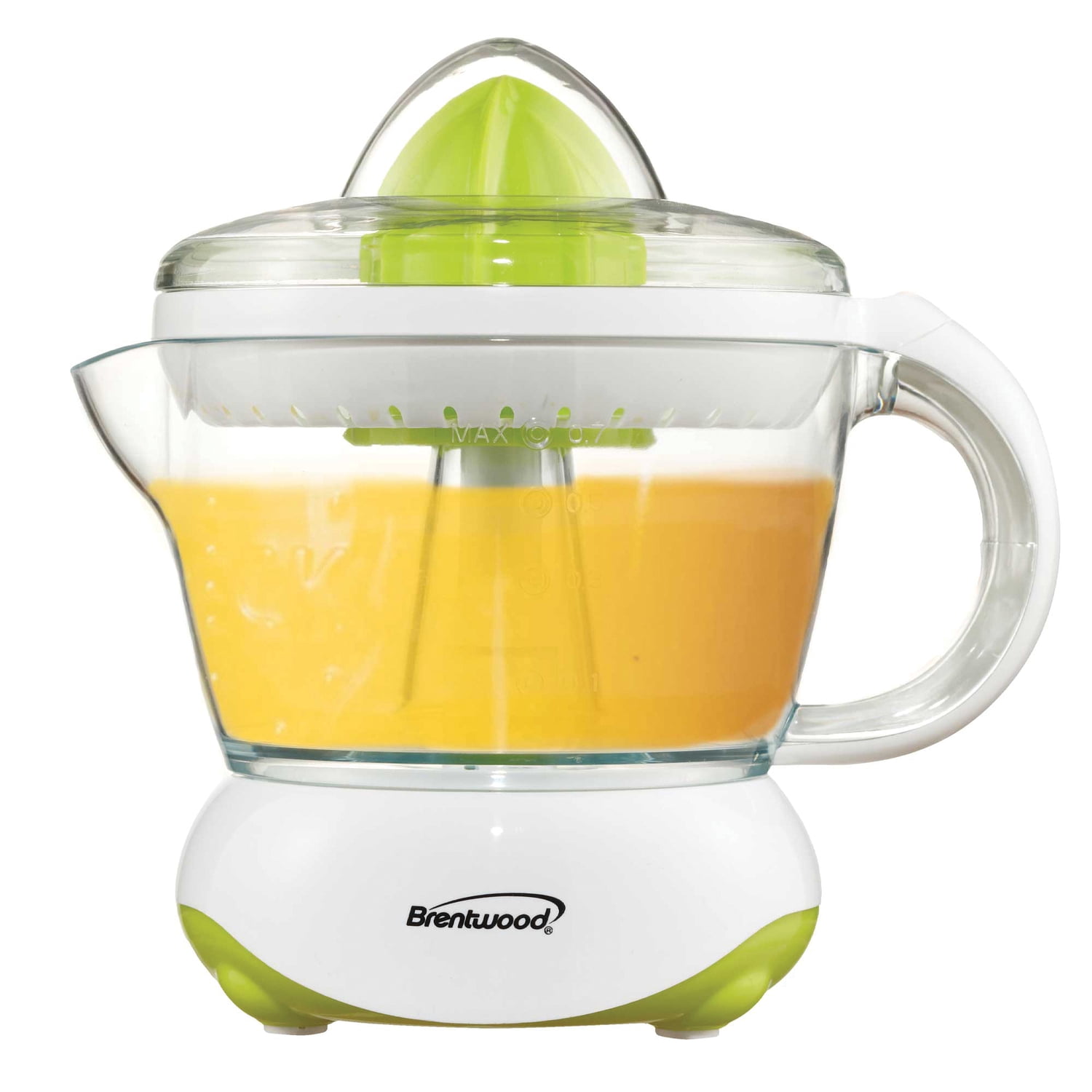 Brentwood Electric Citrus Juicer, 24 oz., Cream