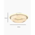 thumbnail image 2 of Plafon Circular Hugo 20 cm, 2 of 3