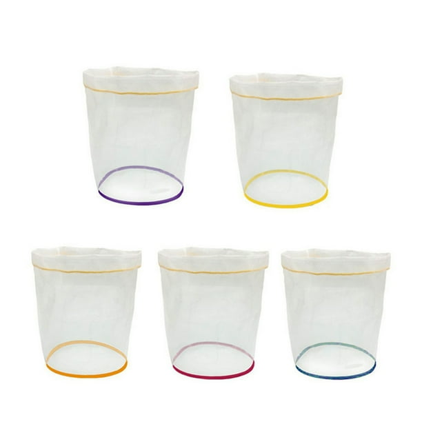 Bolsa de malla 5 uds 1 galón bolsa de filtro bolsa de burbujas Kit de extracción de esencia de hielo Tomshoo 1 galón