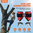 thumbnail image 2 of VEVOR Piquets d'Escalade d'Arbres Équipement d'Arboriste en Aluminium Rouge, 2 of 9
