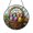 Acrylic 3.5 Inch, variant on Colorful Easter Egg Stained Glass Style Suncatcher Window Hanging Decor, Spring Decorative Glass Panel Art Window Ornament Seasonal Home Decor Gift