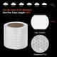 thumbnail image 3 of Cinta Reflectante Uxcell, Cinta Adhesiva Impermeable de 4" x 50 FT, Blanca, 3 of 6