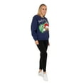 thumbnail image 5 of Jollidays Women's Naughty Not Nice Christmas Pullover Sweatshirt, Sizes S-XXL, 5 of 5