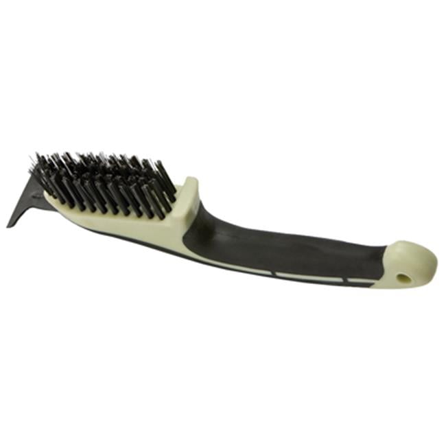 Hyde Tools 46835 3.25 in. High Carbon Steel Ergonomic Wire Brush