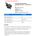 thumbnail image 2 of Front Right Steering Knuckle - Compatible with 2007 - 2015 Mazda CX-9 2008 2009 2010 2011 2012 2013 2014, 2 of 2