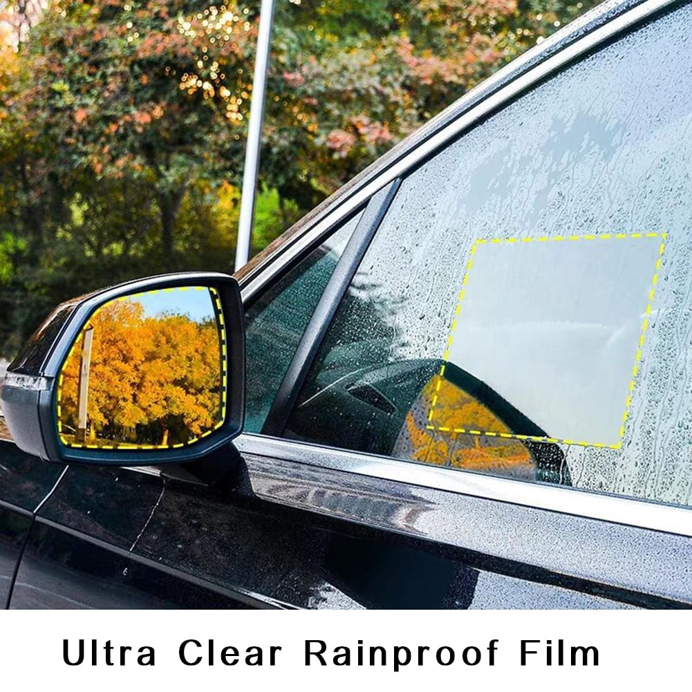 fdsfa Anti Fog Rainproof Rear View Mirror Film Large Truck Rear View Mirror Rainproof Film Car Rear View Mirror Waterproof Protective Film Anti Glare HD Anti-Scratch Anti Water Mist Film