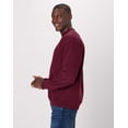 thumbnail image 3 of Hanes Ultimate Men's Heavyweight Fleece Crewneck Sweatshirt Maroon 3XL, 3 of 4