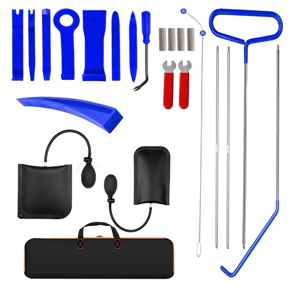 GPANDAG 25-Piece Professional Automotive Tool Set, 66-inch Stainless Steel, Long-Handled Automotive Emergency Repair Tools