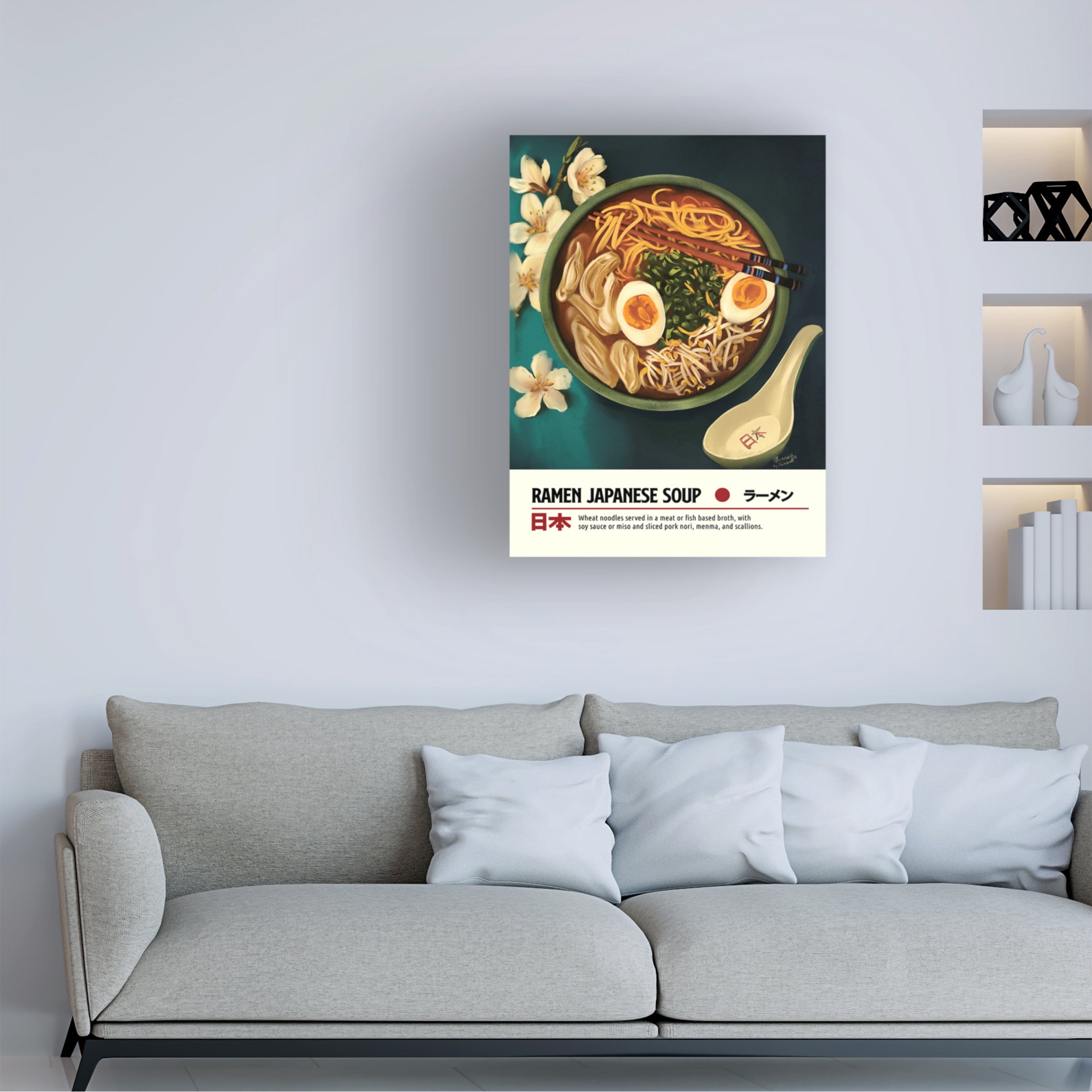 Dionisis Gemos 'Ramen' Canvas Art