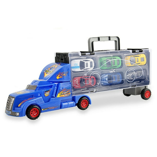 13pcs voiture jouet comprend 1 camion et 12 voitures en alliage