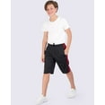 thumbnail image 6 of Real Essentials Boys' 5-Pack Mesh Active Athletic Performance Basketball Shorts With Pockets, 6 of 7