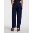 thumbnail image 4 of Scenario Women's and Women's Plus High Rise Tapered Barrel Crease Jeans, 27" Inseam, Sizes 0-28W, 4 of 7