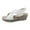 White, variant on Utoimkio Women's Casual Platform Wedge Sandals Straw Weaving Thick Bottom Platform Sandals for Women Summer Open Toe Breathable Walking Shoes