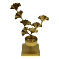 thumbnail image 2 of Candelabro de Metal, candelabro, banquete, cena, luz de velas, adorno decorativo de escritorio para Navidad, cumpleaños, Acción de Gracias Hojas de, 2 of 8