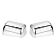 thumbnail image 2 of Unique Bargains 1 Pair Super-Duty Chrome Plated Mirror Covers Top Half, 2 of 6