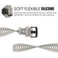 thumbnail image 3 of Bracelet de Montre Compatible avec Garmin Instinct Esports/solaire/tactique/tide Montre Militaire, Bracelet de Remplacement en Silicone Doux Ajustable Compatible avec Garmin Instinct 2 Sports GPS Montre Intelligente, 3 of 4