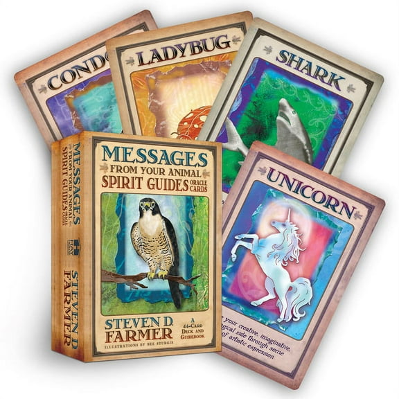 Messages from Your Animal Spirit Guides Oracle Cards: A 44-Card Deck and Guidebook!, (Paperback)