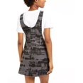 thumbnail image 2 of Tinseltown Juniors' Knotted Skirtall Black Size X-Large, 2 of 3