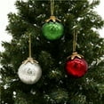 thumbnail image 2 of PALIFEUR Shatterproof Christmas Balls - 6" Glittering Christmas Ball Ornaments for Xmas Tree, Hanging Christmas Ornaments for Holiday Party Christmas Decorations, 3pcs Christmas Decor Balls, 2 of 2
