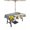 Yellow, variant on Outdoor Tablecloths with Umbrella Hole & Zipper, Yellow Plumeria Flower Round Tablecloths 60 Inch, White Stones Country Floral Grey Waterproof Table Cloth, Patio/Pool/Picnic Table Covers