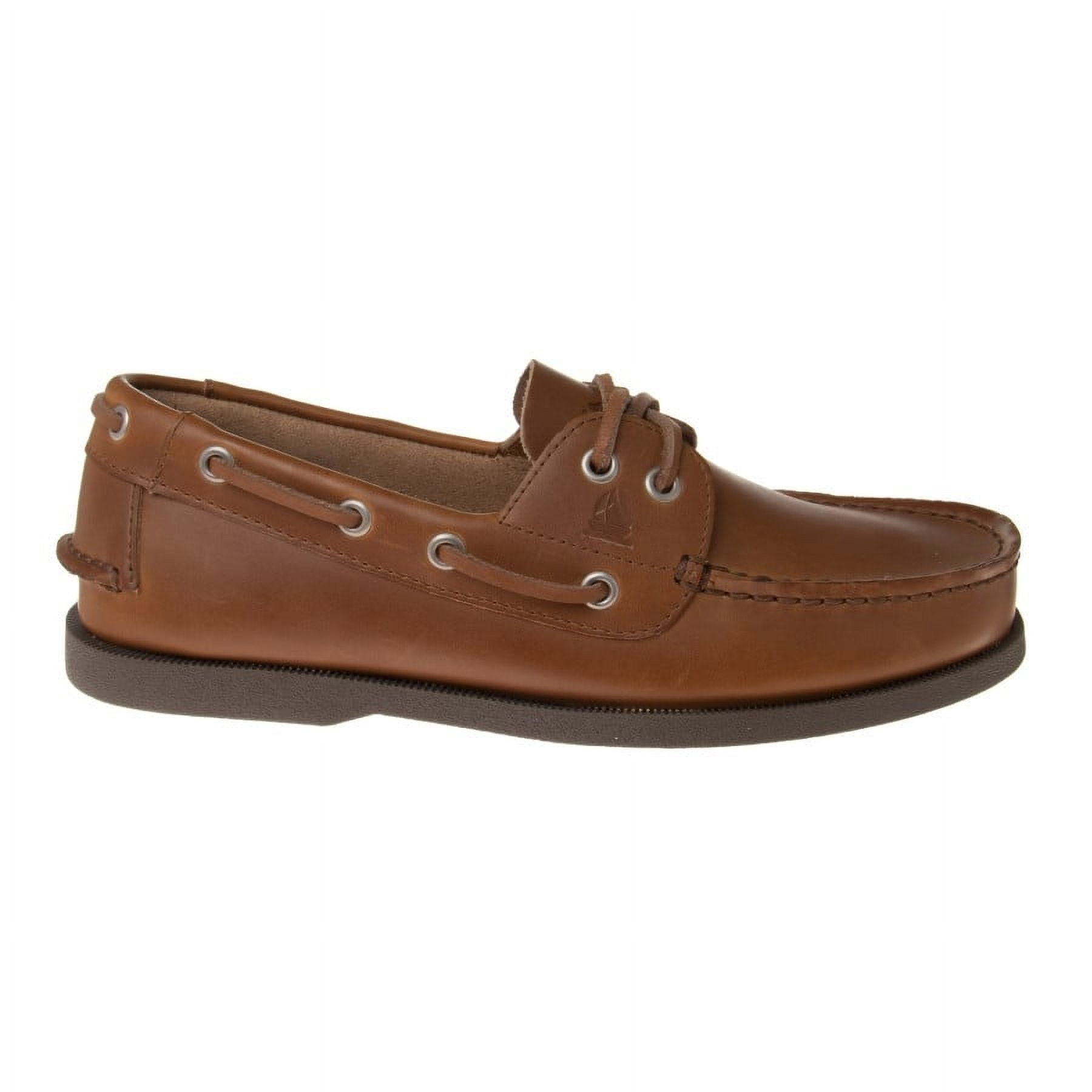 Sail Men'S Premium Medium Width Boat Shoes, Tan, 9.5