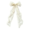 thumbnail image 2 of Christmas Decorations - 6.56 Ft Giant Bows with Long Streamers for Christmas Tree - Big Fluffy Tulle Bow for Tree Topper Window Wall Mantle - Indoor Home Room Party Valentines Xmas Decoration, 2 of 9