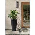 thumbnail image 4 of Veradek Column Series 26" Tall Plastic-Stone Planter - (Black), 4 of 11