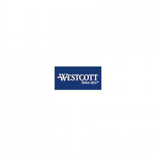 Westcott Straight KleenEarth Soft Handle Scissors, 8 Long, Blue-Gray