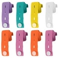 thumbnail image 1 of Shisuyan 8pcs Garment Storage Elastic Ropes Adjustable Roll-up Clothing Storage Straps, 1 of 8