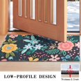 thumbnail image 3 of Pioneer Flower Floral Print Pattern Door Rugs,Washable Non Slip Door Mats Indoor,Decorative Door Mats,Entry Mat Indoor for Entrance,Bedroom,Kitchen,Bathroom,17"x30", 3 of 6