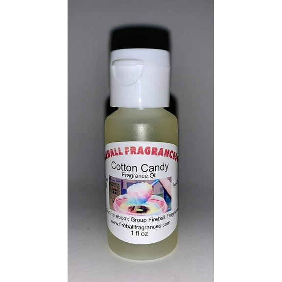 Cotton Candy Scented Oil by Fireball Fragrances 1 oz Bottle