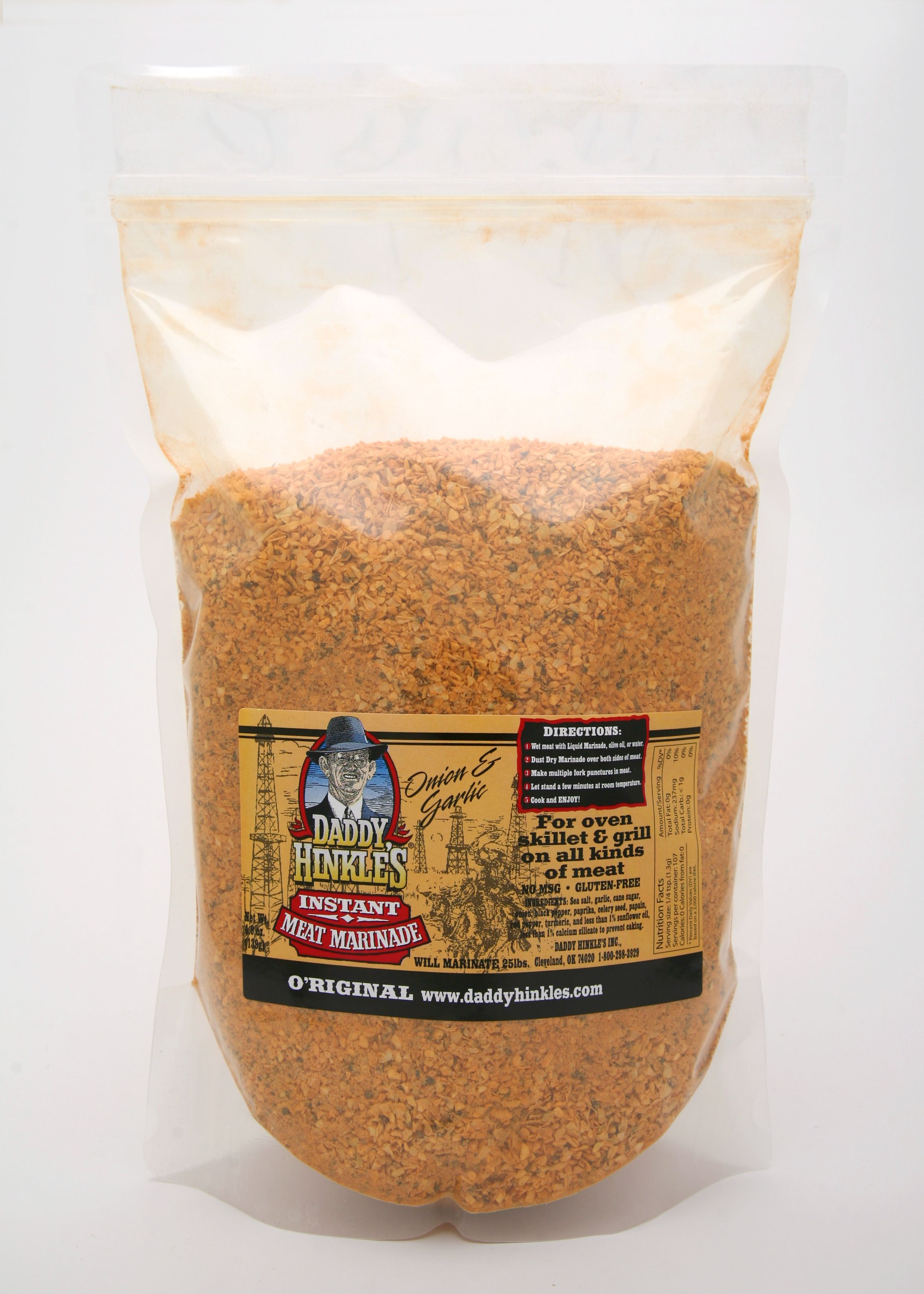 5 Daddy Hinkle's Original Seasoning Marinade (Bulk 80 oz)