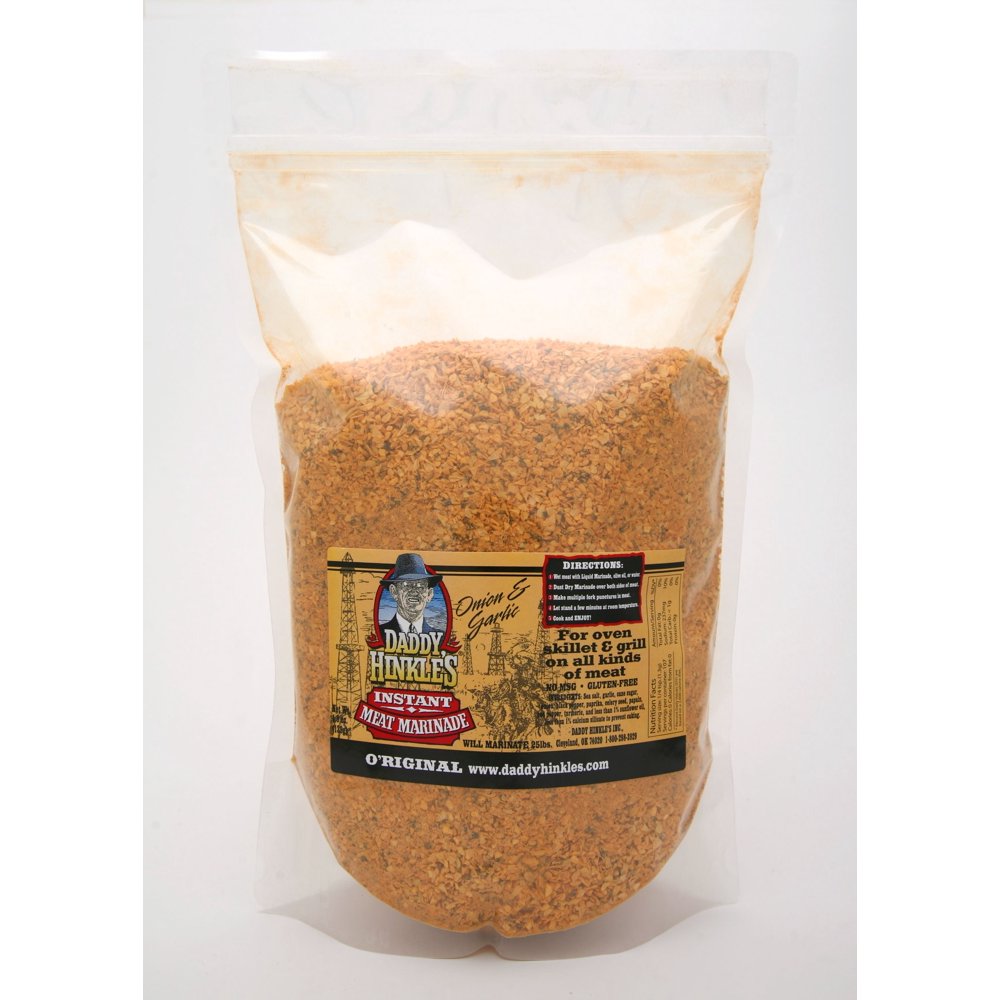 5 Daddy Hinkle's Original Seasoning Marinade (Bulk 80 oz) Walmart
