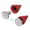 thumbnail image 4 of Unique Bargains 100 Ensembles de Pointes Coniques 7x10mm et Vis de Rivet Arrière Rouge, 4 of 4
