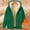 Green, variant on Women's Winter C Velvet Thickened Warm Solid Color Cardigan Sherbet Hooded Sweatshirt Zip Jacket Womens Athletic Pullover Hoodies Sweater Zip up Dress Female Sweatshirts Women Hoodies Women Plain