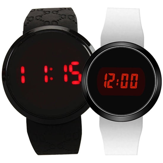 Touch Screen Digital Silicone Watch