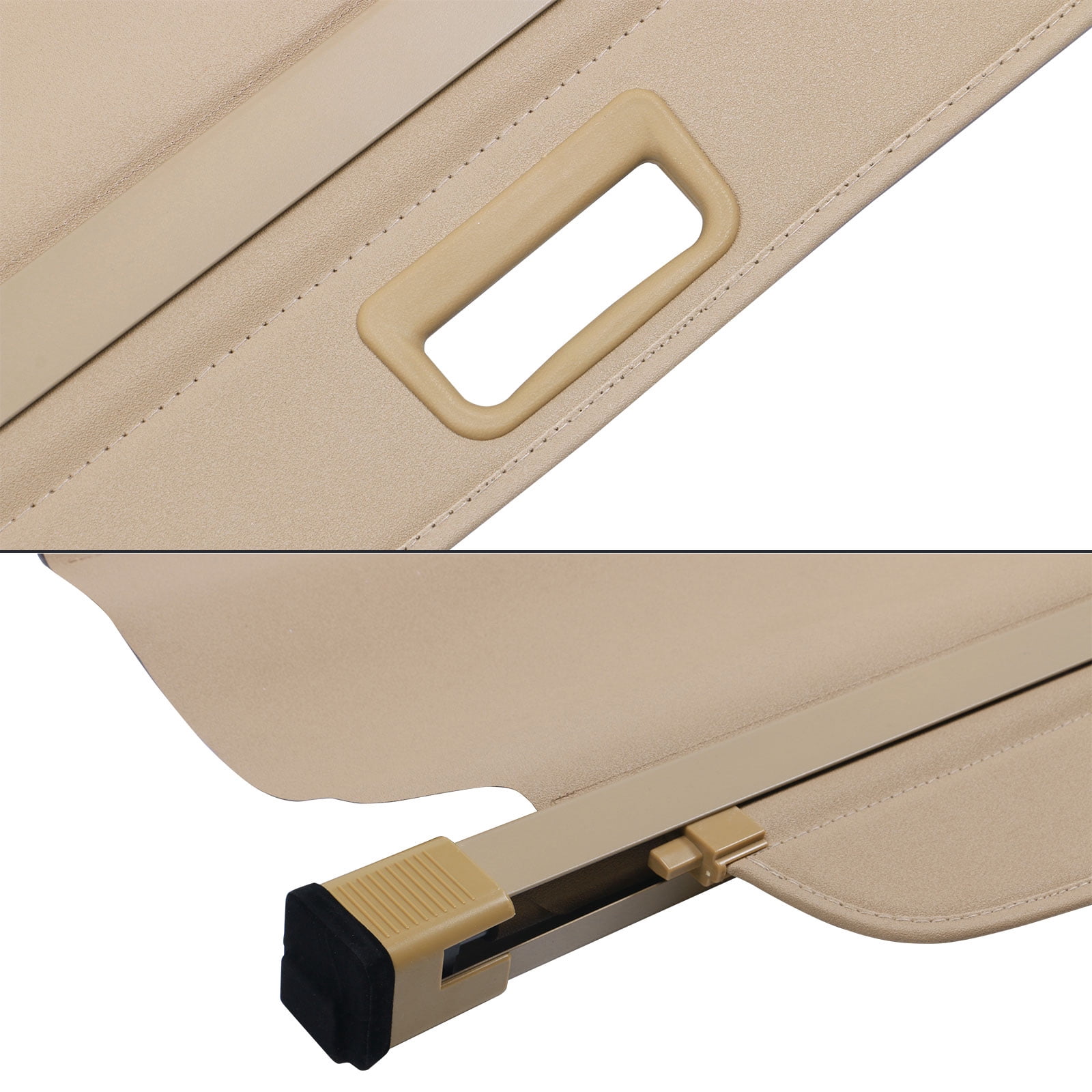 Ikon Motorsports Compatible with 02-06 Honda CRV OE Style Retractable Security Rear Cargo Trunk Cover