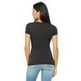 thumbnail image 3 of Bella + Canvas Ladies' Jersey Short-Sleeve Deep V-Neck T-Shirt - B6035, 3 of 4