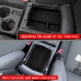 thumbnail image 2 of 1pc Automotive Center Console Armrest Storage Box Car Tray Organizers Accessories For Forester 2025 Up Black Armrest Storage Box, 2 of 8