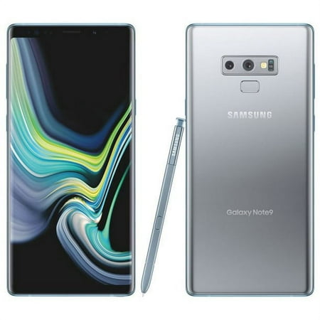 Pre-Owned Samsung Galaxy Note 9 - 128GB - Factory Unlocked - Smartphone - Silver (Refurbished: Good)