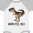 thumbnail image 4 of Inktastic Limb Loss Awareness Amputee Rex with Prosthetic Leg Boys or Girls Baby Bodysuit, 4 of 5